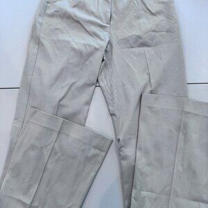 Theory Women's Size 4 Khaki Slacks